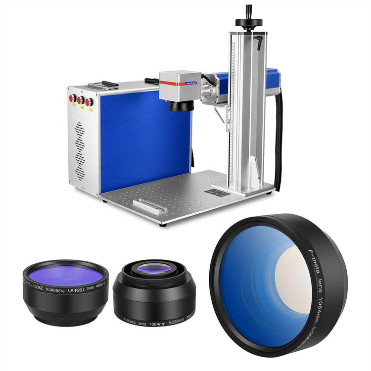 Monport 200mm*200mm Replacement Optical Scanning Lens for Fiber Laser Engraver