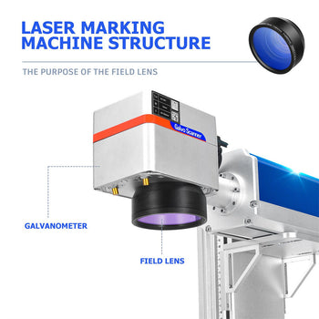 Monport 300mm*300mm Replacement Optical Scanning Lens for Fiber Laser Engraver
