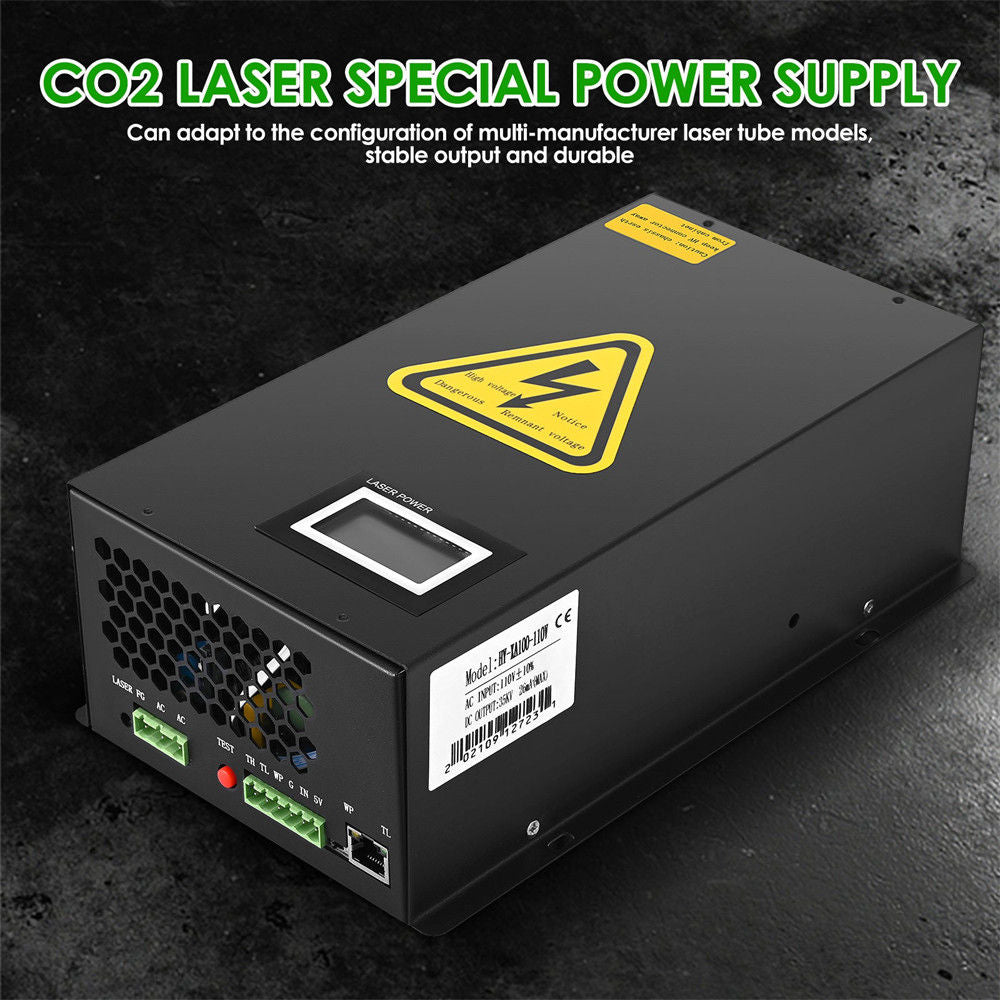 Monport 80W Laser Power Supply With Real-Time Data for CO2 Laser Engraver