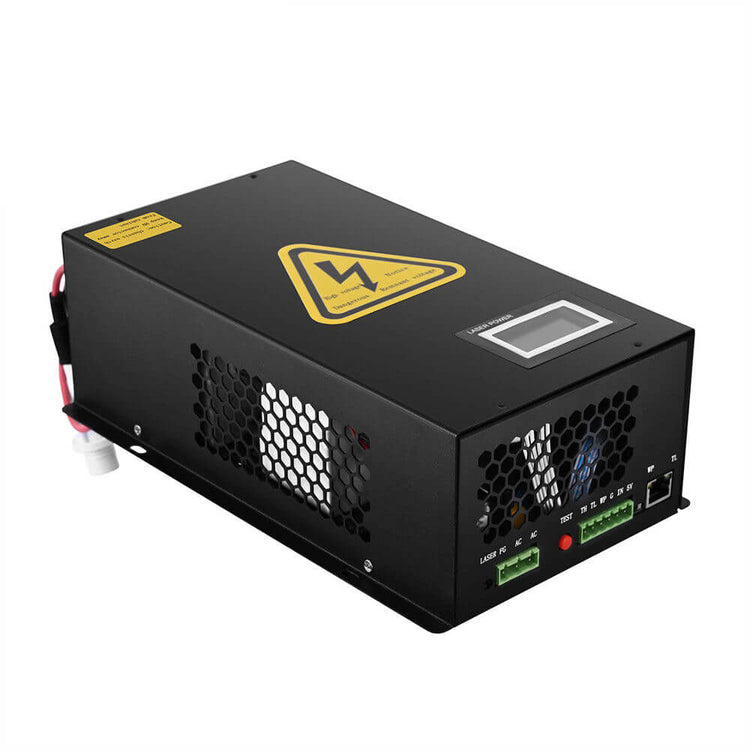 Monport 130W Laser Power Supply with Real-time Data for CO2 Laser Engraver
